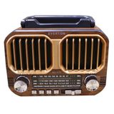 Everton RT-679 Bluetooth-USB-SD-FM Şarjlı Solarlı Nostaljik Radyo