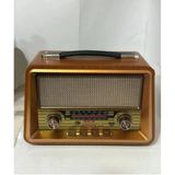 Everton Rt-680 Bluetooth, Usb/Sd/Aux/Fm 3 Band Radyo Nostalji Müzik Kutusu Büyük Boy