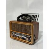 Everton Rt-706 Solar Güneş Enerjili Nostalji Bluetooth/Usb/Sd/ Radyo Mp3 Player Müzik Kutusu