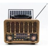 Everton Rt-707 Bluetooth-Usb-Sd-Fm Şarjlı Nostaljik Radyo Solarlı Radyo (Kdo)