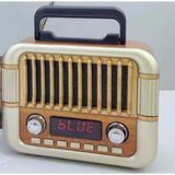 Everton Rt-722 Şık Tasarımlı Saatli ,Klasik Retro ,Nostalji Bluetooth/Usb/Sd/ Radyo Mp3 Player Müzik Kutusu