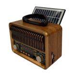 Everton Rt-751 Solar Tasarımlı Ve Klasik Görünümlü , Nostalji Bluetooth/Usb/Sd/ Radyo Mp3 Player Müzik Kutusu
