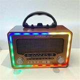 Everton RT-763 Bluetooth Usb-Micro Sd Nostaljik Radyo - Ahşap