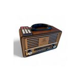 Everton RT-785 KUMANDALI ŞARJLI BLUETOOTH USB/TF SW FM AM NOTALJİK TASARIM RADYO