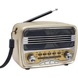 Everton RT-840 Bluetooth USB-SD-FM Nostaljik Radyo Şarjlı - Gri