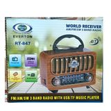 Everton RT-847 Solar Paneli Nostaljik Radyo