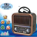 Everton RT-853 Bluetooth Fm-usb-tf-aux Şarjlı Nostaljik Radyo Hoparlör