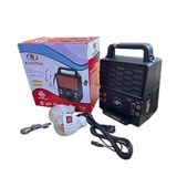 Everton Rt-913 -Usb-Tf Card -Mp3-Bluetooth-Mp3güneş Enerjili Işıklı Radyo 2 Ampul Set (Kdo)