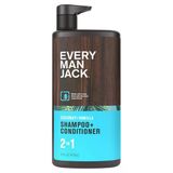 Every Man Jack Coconut + Vanilla 2’Si 1 Arada Şampuan Ve Saç Kremi 473Ml