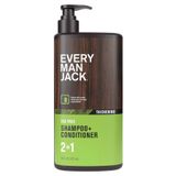 Every Man Jack Tea Tree 2'si 1 Arada Şampuan ve Saç Kremi 473ML, 878639016958