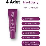 Everyday Beauty Blackberry 3 In 1 The Lip Balm*24 x 4 Adet - Cool Berry 04