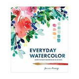 Everyday Watercolor: Learnt To Paint Watercolor İn 30 Days - Jenna Rainey