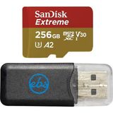 Everything But Stromboli Sandisk Microsd 256GB Extreme Hafıza Kartı Djı Dronları ile Uyumlu