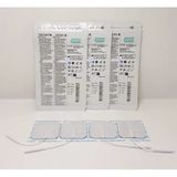 Everyway Tens Elektrod Pedi 5X5 Cm Kablolu 4Lü Paket 3 Adet