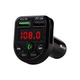 EVGARAJ Car X8 Araç Fm Transmitter Çakmaklık Girişli Kablosuz Oto Müzik Çalar Kiti Bt/usb/mp3/sd Kart