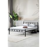 Evger Metal Karyola, K90 Siyah 120X200 - Çok Renkli - 10 cm