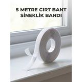 Evgereçlerim 5 Metre Güçlü Yapışkanlı Cırt Bant Sineklik Tülü Sabitleme Bandı