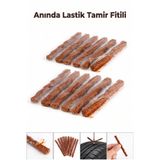 Evgereçlerim Lastik Onarım Fitili Yedek Oto Tamir Takımı Araba İçin Pratik Yama Seti 10'lu