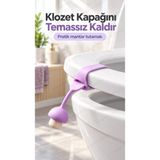 Evgereçlerim Mantar Tasarımlı Hijyenik Klozet Kapağı Kaldırma Aparatı Çocuk Için Pratik Tutucu