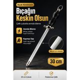 Evgereçlerim Profesyonel Kasap Masatı 30 cm Bıçak Bileyici
