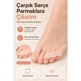 Evgereçlerim Serçe Parmak Bunyon Düzeltici 3 Parmağa Geçen Ağrı Hafifletici Silikon
