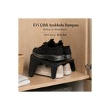 Evi Ev Gereçleri EVİ 10’lu Çiftli Ayakkabı Rampası Dolap İçi Ayakkabı Düzenleyici 20 Çift Kapasiteli