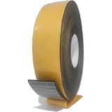 Evi Kauçuk Izolasyon Bandı 3mm x 15MT Siyah, Kendinden Yapışkanlı Yalıtım Süngeri, Araç Oto Ses Isı Yalıtım Bandı Köpüğü (5cm x 15MT, 3mm Kalınlıkta 50MM)