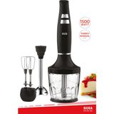 Evia Nora 1500 W Sessiz Hız Ayarlı 3 in 1 Doğrama Karıştırma Blender Seti
