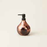 Evidea | Ang Design Celina Cam Sıvı Sabunluk - Siyah / Kahverengi