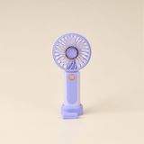 Evidea | Bam Stantlı Mini Vantilatör - Mor - 16 cm