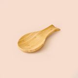 Evidea | Bambum Sponi Kirli Kaşık Altlığı - Açık Kahverengi - 26,5x11,2 cm