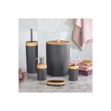 Evidea Bath Natura 5'li Banyo Seti - Antrasit