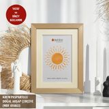 Evidea Deco Ahşap Çerçeve - Bej - 13X18 cm - 13 x 18