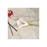 Evidea Deco Beyaz 60 cm Yapay Zambak Çiçeği
