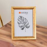 Evidea Deco Dandelion Çerçeve - Gold - 15X21 cm - Altın - 18x24 cm