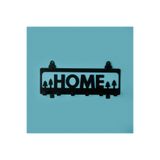 Evidea Deco Home Siyah 25x8 cm Anahtarlık