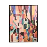 Evidea Deco Human Renkli 100x75 cm Tablo