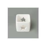Evidea Deco Love Beyaz 6x6 cm Mumluk