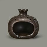 Evidea Deco Melograno Buhurdanlık - Siyah - 10 cm - Montajsız