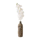 Evidea Deco Orkide Yapay Dal Çiçek - Beyaz - 104 cm