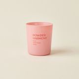 Evidea Deco Powder Harmony Bardak Mum - Pembe - 110 gr - Montajsız