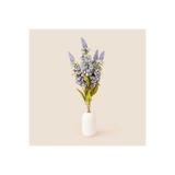 Evidea Deco Sümbül 5'li Dal Çiçek Mor- 55 cm