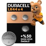 Evidea | Duracell Özel Alkalin LR44 4'lü Düğme Pil - 1,5 Volt