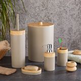 Evidea | Evidea Bath Natura 5'li Banyo Seti - Bej