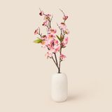 Evidea | Evidea Deco Bahar Yapay Dal Çiçek - Pembe / Krem - 47 cm