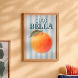 Evidea | Evidea Deco Ciao Bella Duvar Panosu - Renkli - 30x40 cm