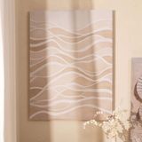 Evidea | Evidea Deco Kum Dalgası Kanvas Tablo - Bej - 75x100 cm