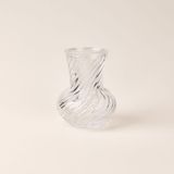 Evidea | Evidea Deco Mini Burgu Vazo - Şeffaf - 11,5x11,5x14 cm