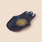 Evidea | Evidea Deco Rabia Eli Dekoratif Tabak - Lacivert - 22x15 cm