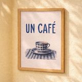 Evidea | Evidea Deco Un Cafe Duvar Panosu - Renkli - 30x40 cm